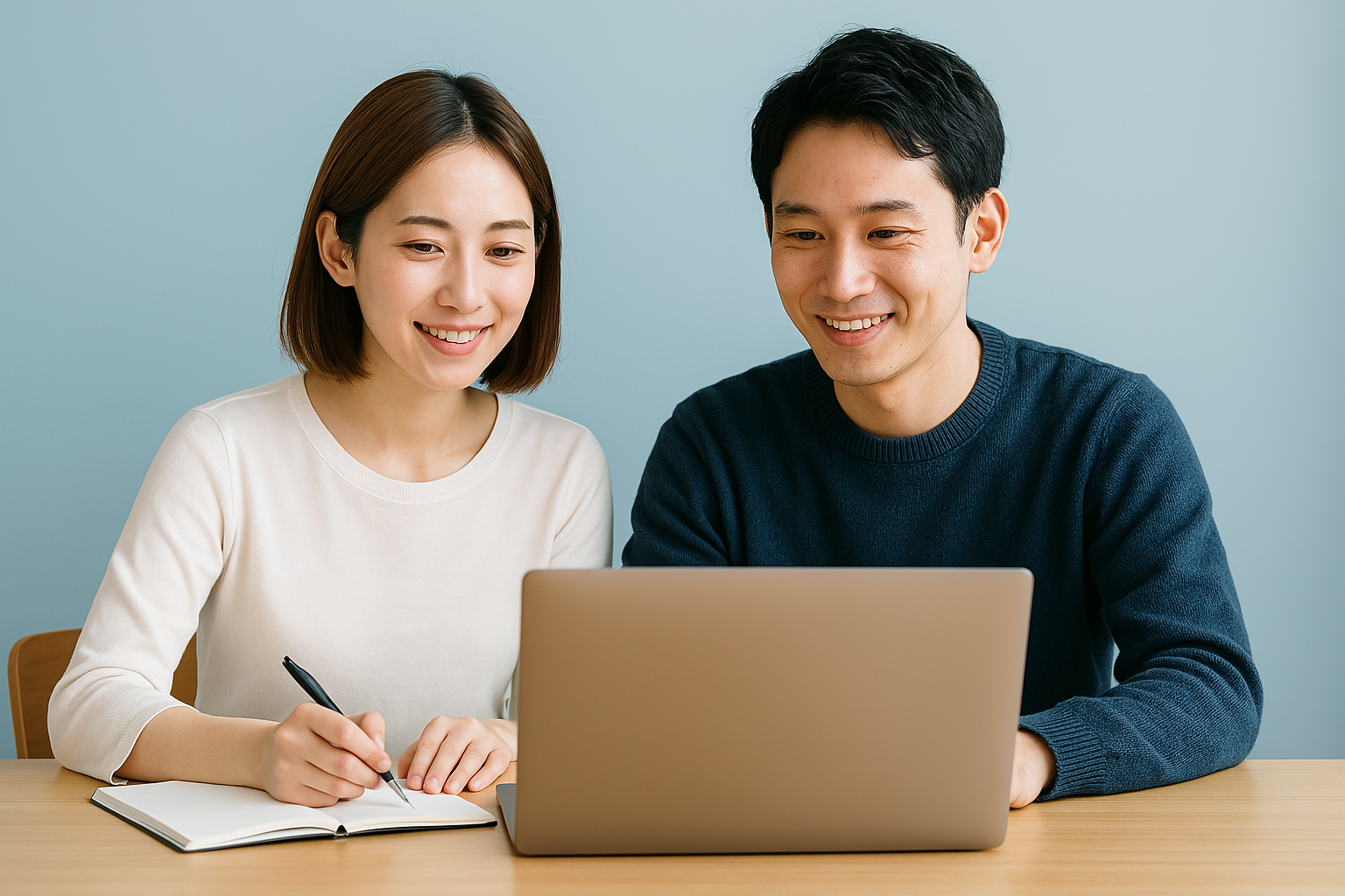 プログラミング学習中の女性